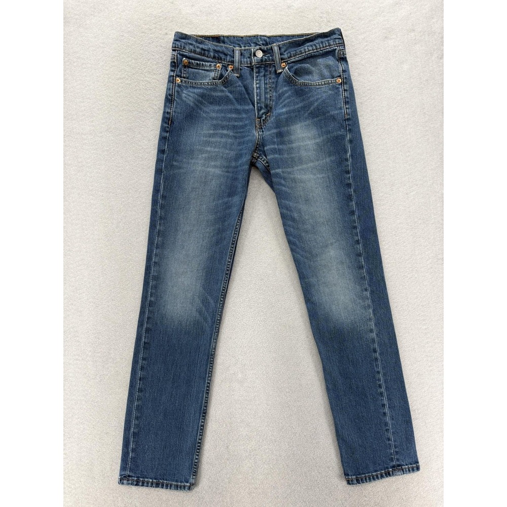 Levis 511 Jeans Mens 31x32 Blue Medium Wash Slim Straight Stretch Denim Pants
